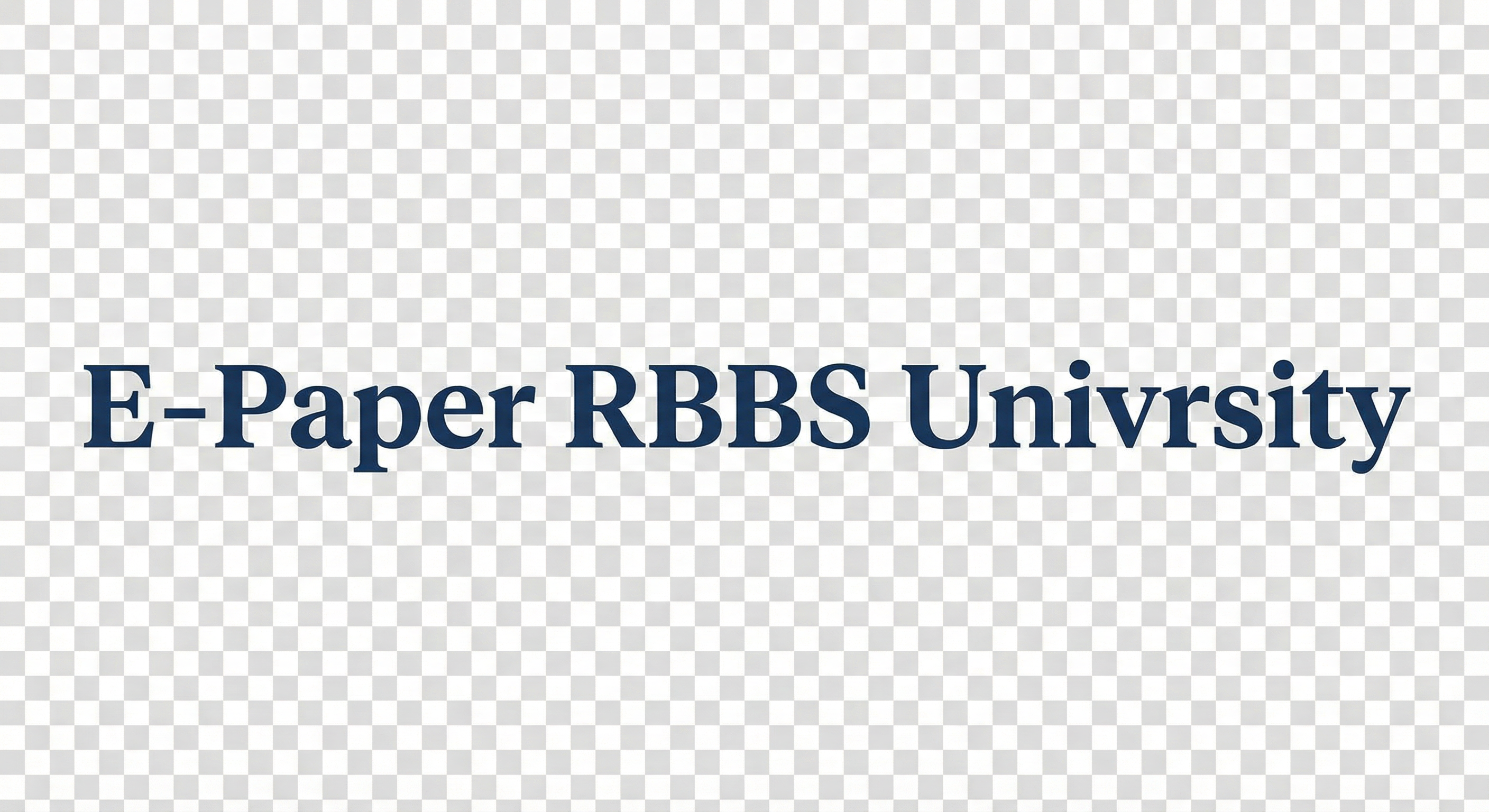 E-Paper RBBS University